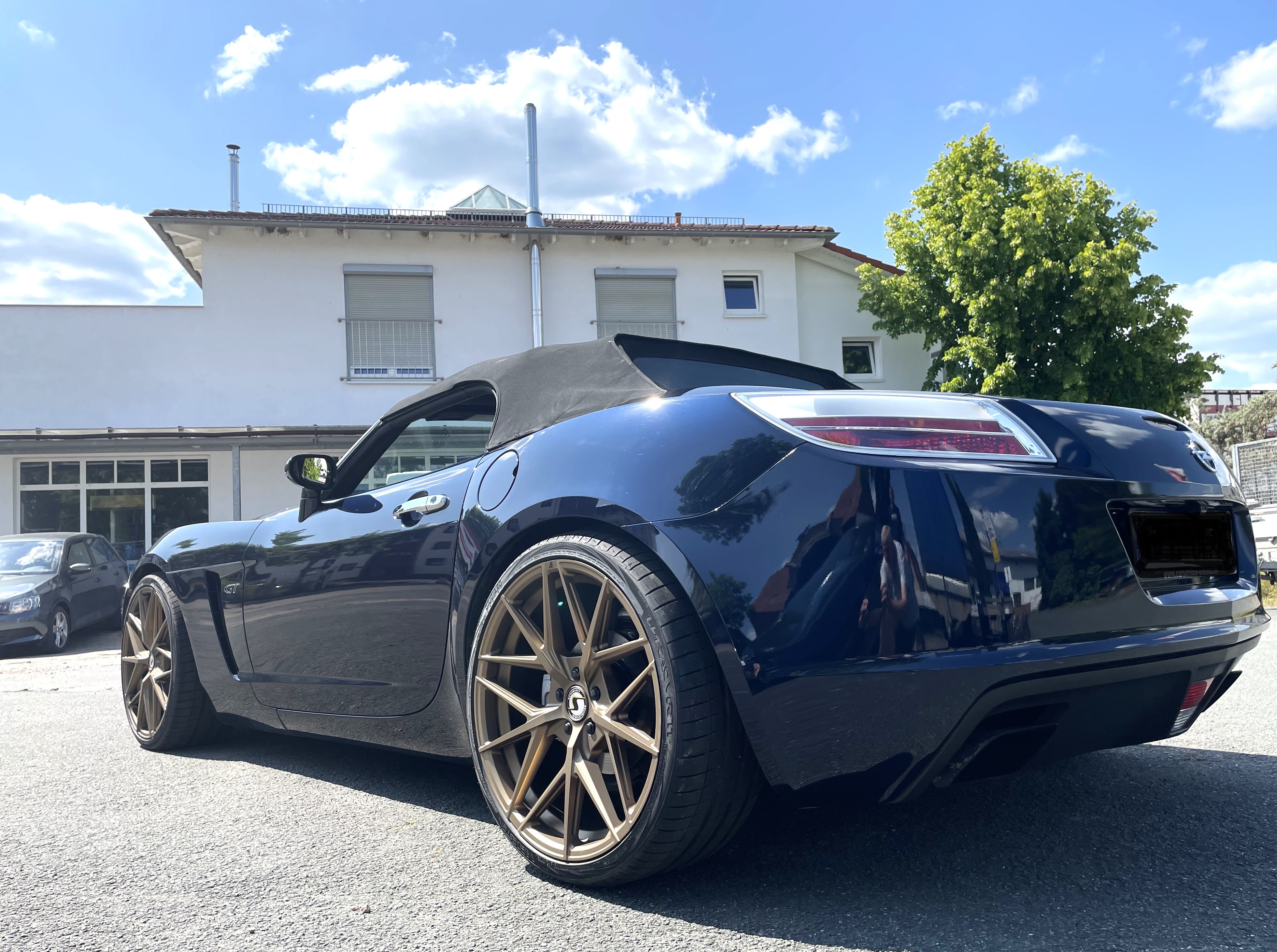 Opel GT mit Schmidt Zayn bronze